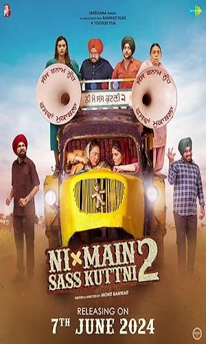 Ni Main Sass Kuttni 2 (2024) Punjabi  Web-DL 720p - 480p - 1080p movie poster