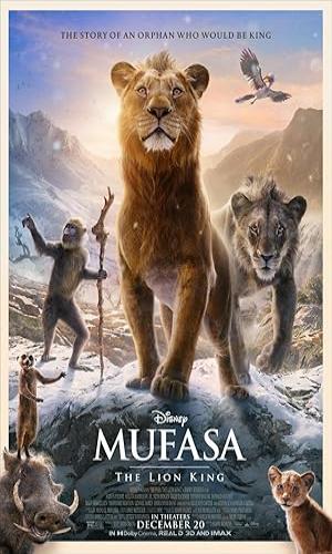  Mufasa: The Lion King (2024) Hindi Dual Audio HDCAM 720p - 480p - 1080p movie poster