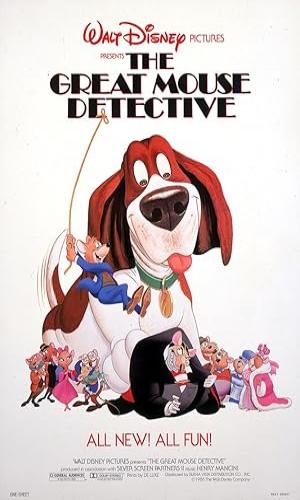  The Great Mouse Detective (1986) Hindi Dual Audio BluRay 720p - 480p - 1080p movie poster