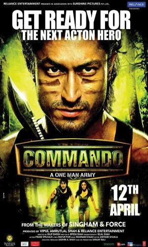  Commando: A One Man Army (2013) Hindi  Web-DL 720p - 480p - 1080p movie poster