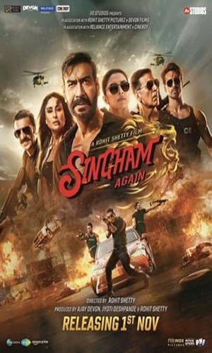  Singham Again (2024) Hindi  Web-DL 720p - 480p - 1080p movie poster