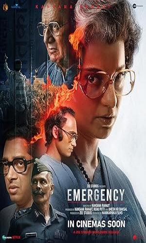  Emergency (2025) Hindi  WebRip 720p - 480p - 1080p movie poster