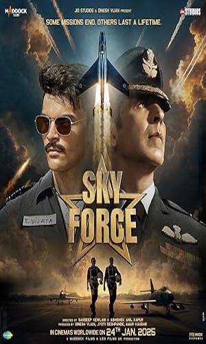  Sky Force (2025) Hindi  Web-DL 720p - 480p - 1080p movie poster