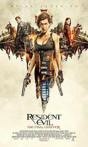  Resident Evil: The Final Chapter (2016) Hindi Dual Audio BluRay 720p - 480p - 1080p movie poster