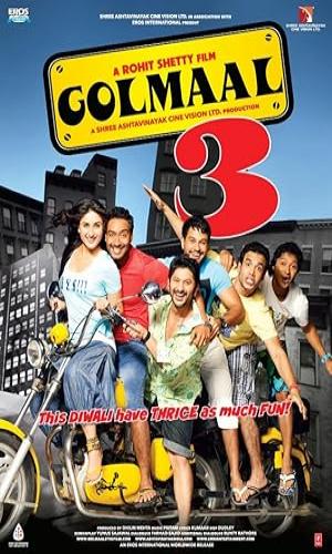  Golmaal 3 (2010) Hindi  WebRip 720p - 480p - 1080p movie poster
