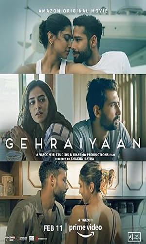 Gehraiyaan (2022) Hindi  Web-DL 720p - 480p - 1080p movie poster