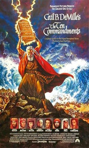  The Ten Commandments (1956)   BluRay 720p - 480p - 1080p movie poster