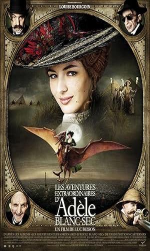  The Extraordinary Adventures of Adèle Blanc-Sec (2010) Hindi Dual Audio BluRay 720p - 480p - 1080p movie poster