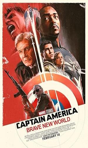  Captain America: Brave New World (2025) Hindi Dual Audio BluRay 720p - 480p - 1080p movie poster