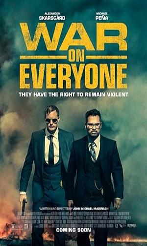  War on Everyone (2016) Hindi Dual Audio BluRay 720p - 480p - 1080p movie poster