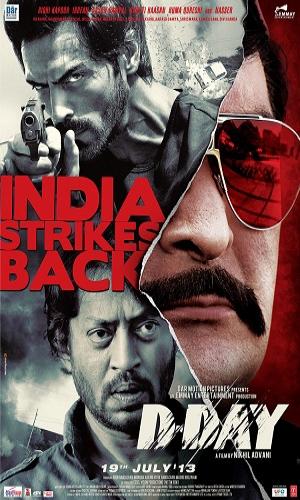  D-day (2013) Hindi  Web-DL 720p - 480p - 1080p movie poster