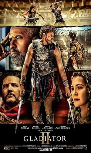 Gladiator II (2024) Hindi Dual Audio HDRip 720p - 480p - 1080p movie poster