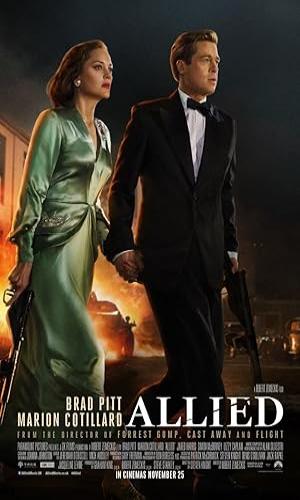  Allied (2016)  Hindi Dual Audio BluRay 720p - 480p - 1080p movie poster