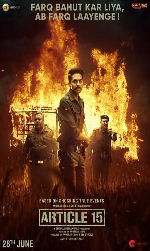Article 15 (2019) Hindi Web-DL 720p - 480p - 1080p movie poster