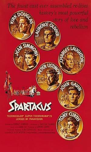  Spartacus (1960) Hindi Dual Audio BluRay 720p - 480p - 1080p movie poster