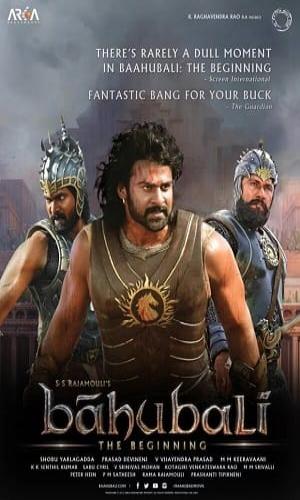Baahubali: The Beginning (2015) Hindi Web-DL 720p - 480p - 1080p movie poster