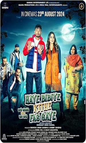  Haye Bibiye Kithe Fas Gaye (2024) Punjabi  Web-DL 720p - 480p - 1080p movie poster