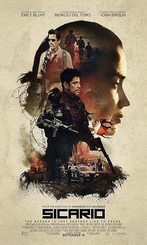  Sicario (2015) Hindi Dual Audio BluRay 720p - 480p - 1080p movie poster