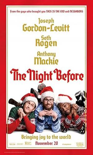  The Night Before (2015) Hindi Dual Audio BluRay 720p - 480p - 1080p movie poster
