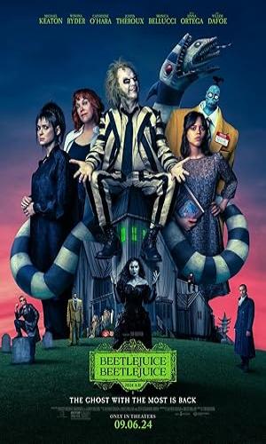  Beetlejuice Beetlejuice (2024) Hindi  HDCAM 720p - 480p - 1080p movie poster