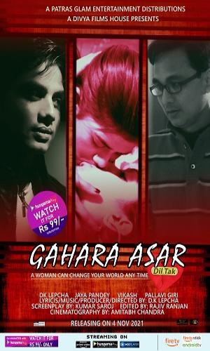  Gahara Asar Dil Tak (2021) Hindi  Web-DL 720p - 480p - 1080p movie poster