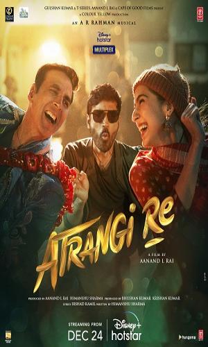  Atrangi Re (2021) Hindi  Web-DL 720p - 480p - 1080p movie poster