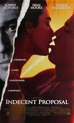  Indecent Proposal (1993) Hindi Dual Audio BluRay 720p - 480p - 1080p movie poster