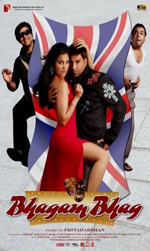  Bhagam Bhag (2006) Hindi  Web-DL 720p - 480p - 1080p movie poster