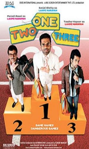  One Two Three (2008) Hindi  Web-DL 720p - 480p - 1080p movie poster