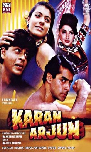  Karan Arjun (1995) Hindi  HDRip 720p - 480p - 1080p movie poster