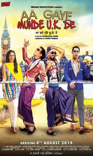  Aa Gaye Munde U.k. De (2014) Hindi  HDRip 720p - 480p - 1080p movie poster