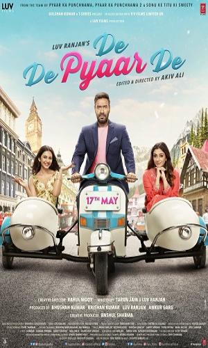  De De Pyaar De (2019) Hindi  HDRip 720p - 480p - 1080p movie poster