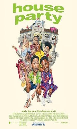  House Party (2023) Hindi Dual Audio Web-DL 720p - 480p - 1080p movie poster